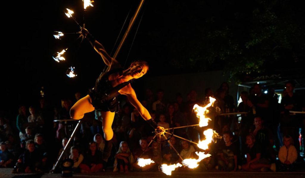 Flare performance, Vilinsko mesto Maribor