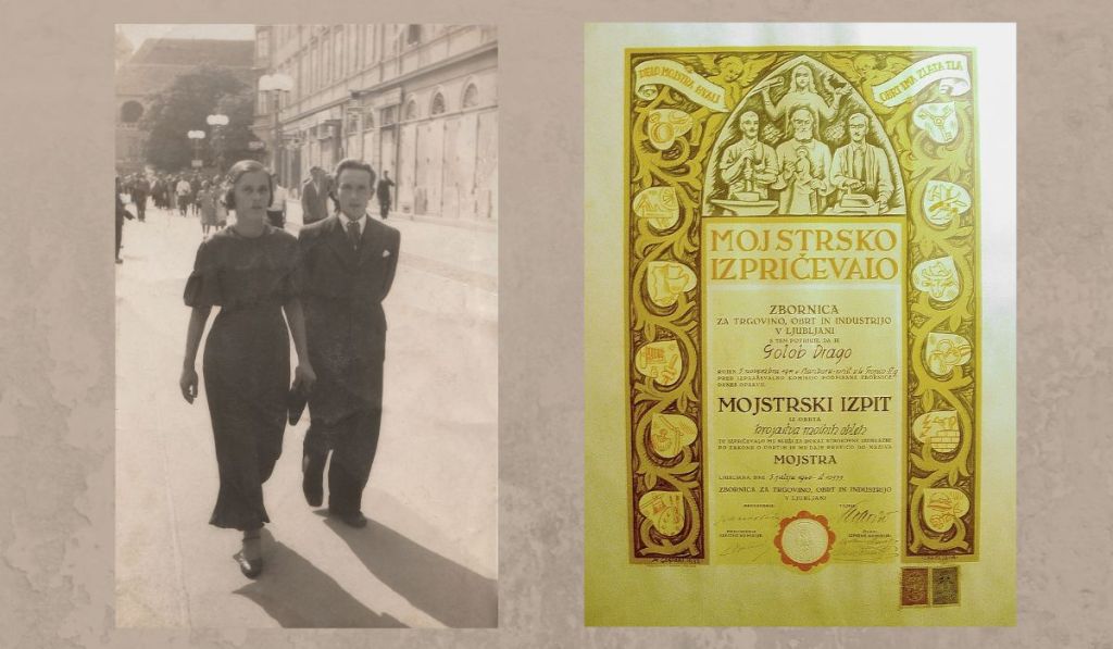 krojač Drago, prelja Lizika, Vid Kmetič, Maribor