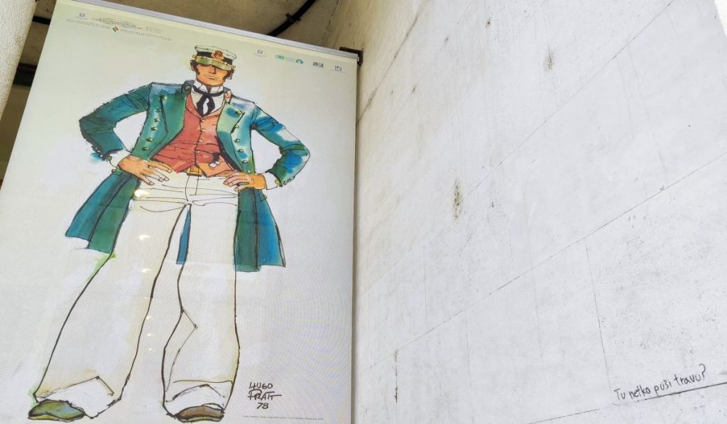 Corto Maltese, Hugo Pratt, Galerija C8, Pula