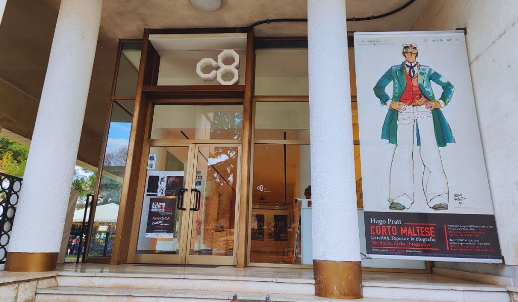 Corto Maltese, Hugo Pratt, Galerija C8, Pula