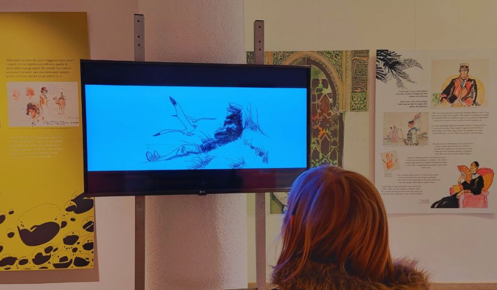 Corto Maltese, Hugo Pratt, Galerija C8, Pula