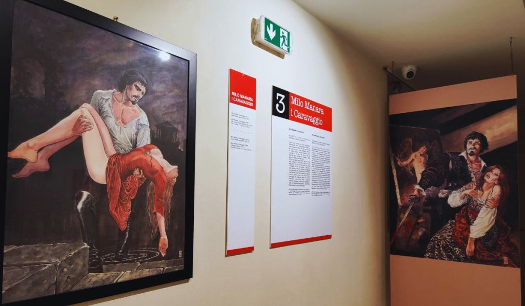 Milo Manara, Pula, galerija Sveta srca