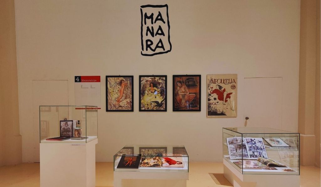 Milo Manara, Pula, galerija Sveta srca