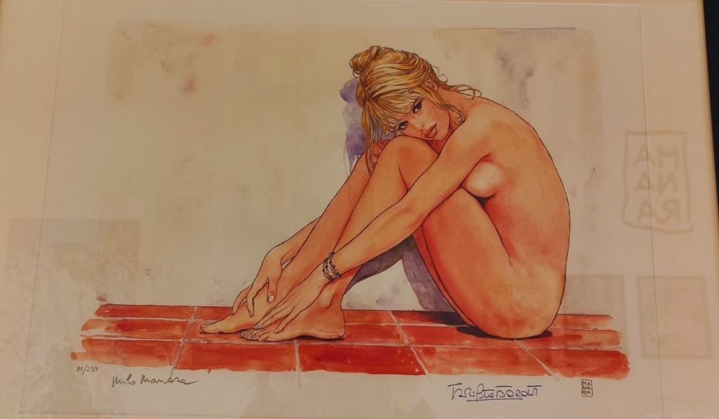 Milo Manara, Pula, galerija Sveta srca