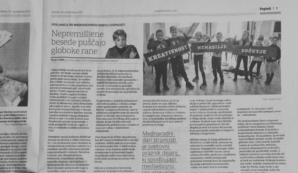 nepremišljene besede puščajo globoke rane