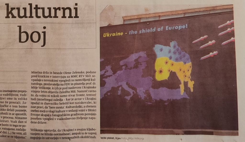 Mitja Velikonja, Ukrajinske vinjete, založba Miš