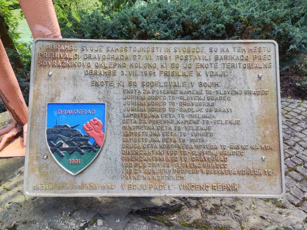 Dravograd, dravograjska barikada